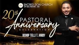 20th Pastoral Anniversary Banquet for Bishop Telli T. Hardy