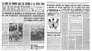 1961 european cup final programme programmes will be posted via 1st class. Champions League The 50 Best Games In History Benfica 3 2 Barcelona European Cup 1961 Marca In English