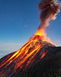 Amazing Volcano Eruption Erupting Volcano Volcano Scenic Photography