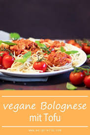 Tofu Bolognese Das Beste Vegane Sugo Ohne Fleisch Rezept Kochen Und Geniessen Tofu Lebensmittel Essen
