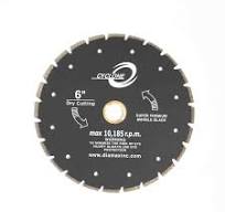 BLADE 6IN MARBLE ELECTROPLATED CYCLONE