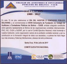 La lista completa del santoral san arsenio el grande, tutor de arcadio y honorio y padre del desierto. Basico De Contadores Feliz Dia Del Auditor O Contador Publico En Bolivia 19 De Julio