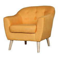 Mid century modern leather chair yellow. Must Have Mid Century Modern Bucket Style Accent Chair Yellow From Incadozo Accuweather Shop