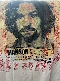 Vintage CHARLES MANSON T-SHIRT