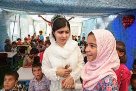 Malala yousafzai biographical m alala yousafzai was born on july 12, 1997, in mingora, the largest city in the swat valley in what is now the khyber pakhtunkhwa province of pakistan. Https Xn Bndig Kva Ch 2020 07 12 Malala Yousafzai Eine Kaempferin Feiert Geburtstag