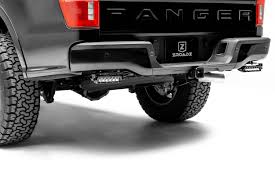 2019 2020 Ford Ranger Rear Bumper Led Bracket To Mount 2 6 Inch Straight Single Row Slim Light Bar Pn Z385881