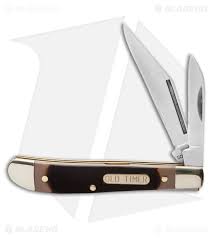Founded in 1958, old timer has created industry leading pocket knives, edc knives, folding knives, and hunting knives for the working class. Schrade Old Timer Dog Leg Jack Knife 2 875 Saw Cut 72ot Blade Hq