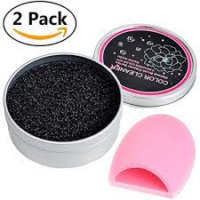 Makeup Brush Cleaner Ifanze Brush Egg Make Up Brushes Color Removal Cleaning Sponge Kit Cosmetic Clean Tool Makeup Brush Cleaner Clean Cosmetics Brush Cleaner