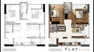 Import the architectural site plan line work. Architecture Plan Render By Photoshop Part 2 Youaccel Media Thousands Of Educational Videos On Various Topics