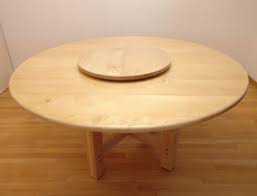 Although there are many places to purchase round wood table tops, you should consider all of the benefits that come with purchasing one from a custom builder. Make A Large Round Dining Table With Turntable 10 Steps With Pictures Instructables