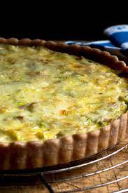Leek Quiche Recipe Ricetta Ricette Di Quiche Ricette Cibo