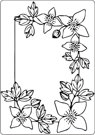 Maybe you would like to learn more about one of these? Risultati Immagini Per Cornici Di Fiori Flower Coloring Pages Leather Tooling Patterns Lotus Flower Tattoo