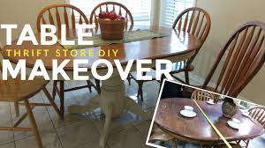 how to refinish a kitchen dining table