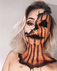 Template for halloween greeting card poster, brochure or flyer. Face Drawing Ideas Halloween Happy Emotion