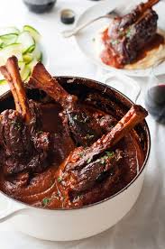 Slow Cooked Lamb Shanks In Red Wine Sauce Recipe Slow Cooked Lamb Shanks Recipes Classic Food