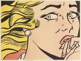 Bonhams : Roy Lichtenstein (American, 1923-1997) Crying Girl Offset  lithograph in colours, 1963,