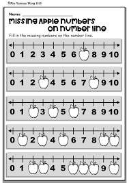 Kindergarten Math Worksheets Number Line Addition Distance Learning In 2020 Number Line Kindergarten Math Worksheets Kindergarten Math