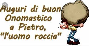 Buon Onomastico Pietro Buon Onomastico Onomastico Buongiorno Immagini