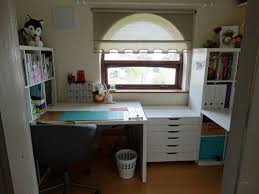 I keep a stool in the room to be able to access the things on the top shelves. Craft Room Tour 2018 Part Ii Puddleside Musings