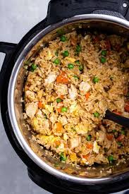 It is the best comfort food and the melted cheese with the rice taste amazing! Instant Pot Chicken Fried Rice The Recipe Well
