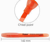 Foska Hot Sale Plastic Highlighter for Office
