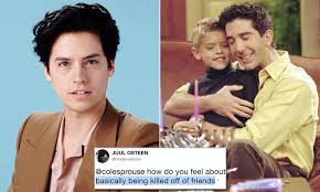 Sprouse isn't currently filming, but he is a. Cole Sprouse Explains His Own Theory About Why His Character In Friends Disappeared Daily Mail Online