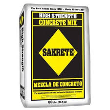 Sakrete 80 Lb Gray Concrete Mix 65200390 The Home Depot High Strength Concrete Concrete Mixes Concrete