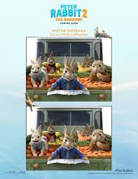 The runaway, highlighting the a blend of live action and computer animation, @peter_runaway @imdb. Peter Rabbit 2 Easter Activity Sheets And Recipe