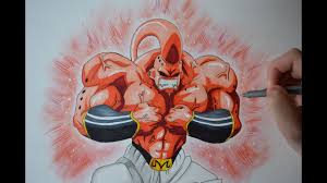 Majin #illustration #design #tees #tshirt #dragonball #dbz #buu #majinbuu #badass #anime #manga. Super Buu Dragonball Z Speed Drawing By Nhzproductionss