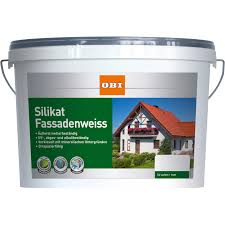 Welches kind träumt nicht vom eigenen haus? Obi Silikat Fassadenweiss Matt 2 5 L Kaufen Bei Obi