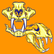 Cranio De Tigre Vetor Premium