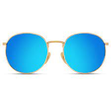 Nevada Retro Round Polarized Metal Frame Sunglasses Dslr Background Images Black Background Images Blue Background Images
