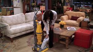 Every single one of the main 6 characters has lived here at some point, as noted below. Dyson Vacuum Cleaner Used By Courteney Cox Monica Geller In Friends Season 10 Episode 10 The One Where Chandler Gets Caught 2004
