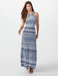 Tie Dye Halter Maxi Dress Dressbarn Dresses Maxi Dress Halter Maxi Dresses