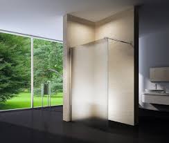 Duschabtrennung Walk In Nano Echtglas Ex101 Milchglas Breite Wahlbar Duschabtrennung Dusche Milchglas