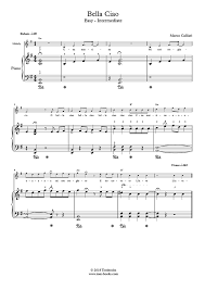 Learn how to play bella ciao with letter notes sheet / chords for piano and keyboard. Piano Sheet Music Money Heist Bella Ciao Easy Intermediate Level With Orchestra Traditional