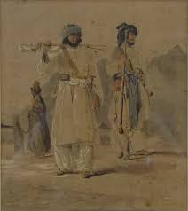 General Walter Fane depicting Pashtuns