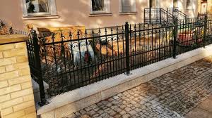 Zaun Aus Polen Mit Montage Metallzaun Regulazaun Zaune Aus Polen Zaun Metallzaun