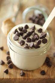 One Minute Cookie Dough Greek Yogurt Yummy Snacks Food Filling Snacks
