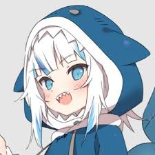 A descendant of the lost city of atlantis, who swam to earth while saying, it's so boring down there lololol! gura bought her clothes (and her shark hat) in the human world and she really loves them. Gawr Gura Holoen Gawrgura Twitter