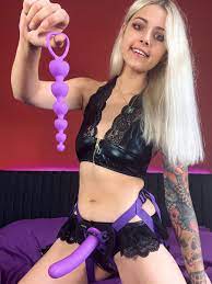 Femdom anal beads
