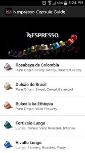 The easiest way to make espresso coffee is with a nespresso capsule machine. Nespresso Capsule Guide For Android Apk Download