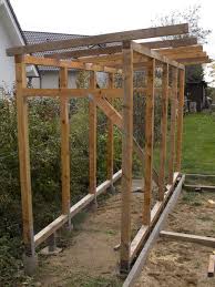 Bau Eines Holzlagers Vesab De Gartenhaus Bauen Holzhutte Garten Hintergarten