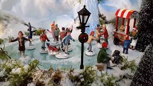 Bring back the nostalgia with this christmas village skating rink. Holiday Seasonal Details About Lemax Beginner Skaters Holiday Village Mini Pond With Accents Not Animated Collectibles
