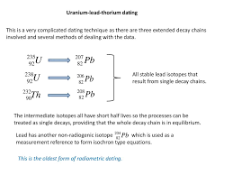 This age is computed under the assumption that the parent substance (say, uranium) gradually decays to the daughter substance (say, lead), so the higher the ratio of lead to uranium, the older the rock must be. Radiometric Dating The Age Of The Earth Ppt Download