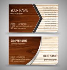 All text style, colors, sizes can be modified to fit your needs. Wood Business Card Vector Images Over 4 100