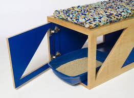 Caixa De Areia Grande Para Gatos Arquitetas De Brasilia Criam Linha De Moveis Pet Friendly Porta Lateral Decoracao Caixa De Areia
