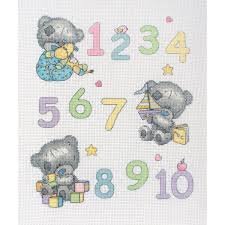 Tatty teddy free cross stitch patterns. Anchor Maia Ttt 0005 Tiny Tatty Teddy 1 To 10 Counted Cross Stitch Kit 9 3 4 Inch X 8 Inch Buy Online In India At Desertcart In Productid 9259593