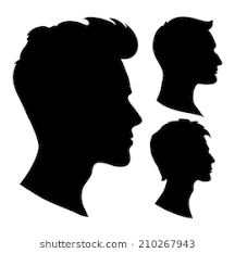 Man Face Silhouette Images Stock Photos Vectors Shutterstock Download Free Best Quality On Clipart Silhouette Face Silhouette Painting Silhouette Images