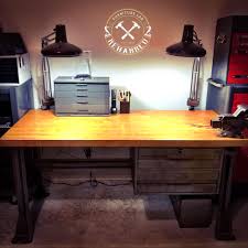 Desk Was Purchased From A Woman Who Used It As Her Desk At A Nuclear Power Plant In Delaware Amazing Piece Metal Desks Desk Furniture Rehab